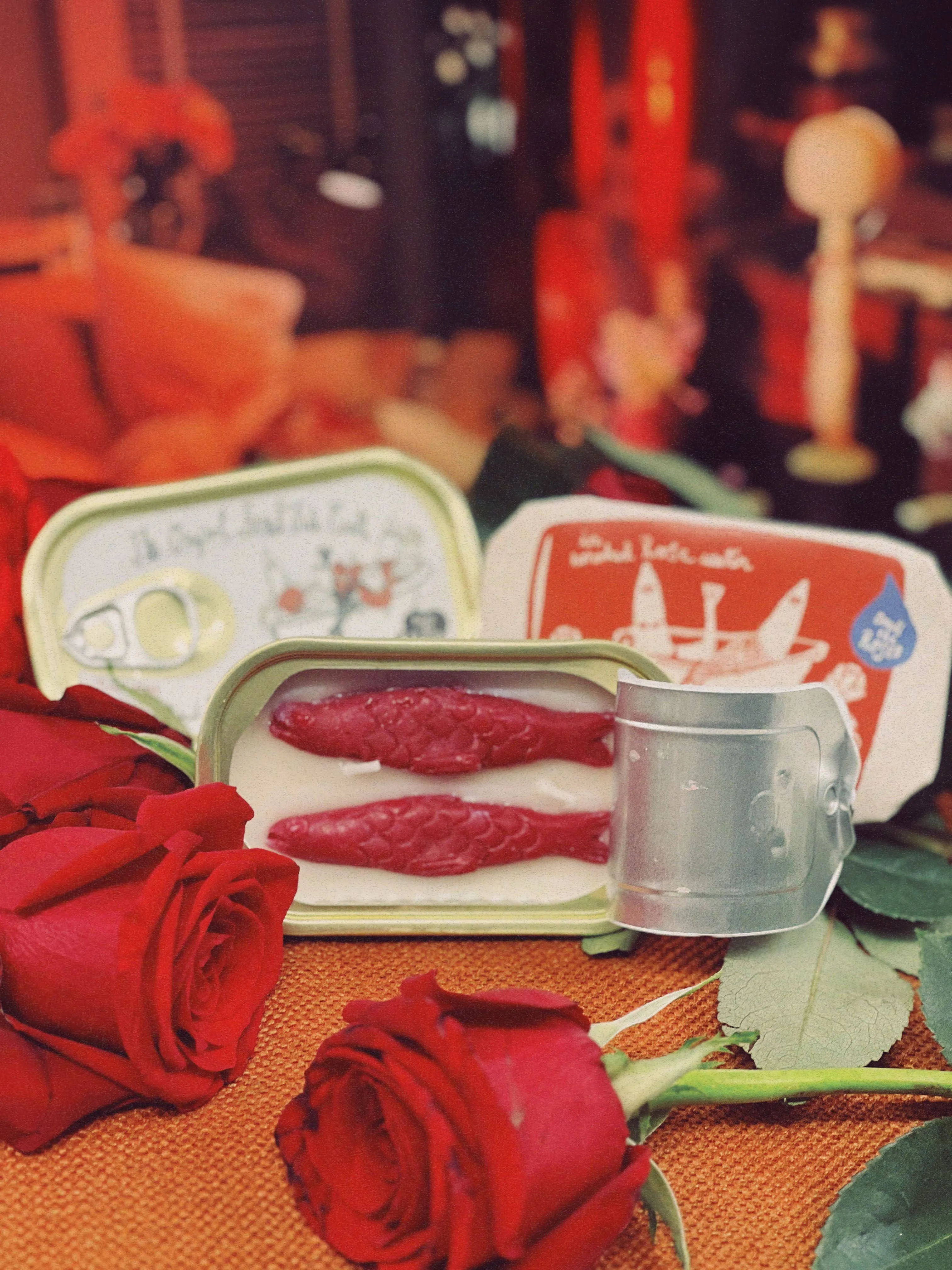 Tinned Fish Candle - Sardines in Smoked Rose Water