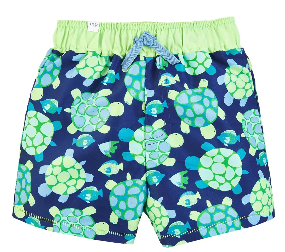 Turtle Swim Trunks