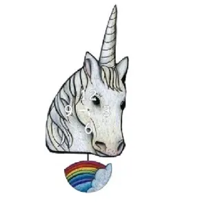 Unicorn Pendulum Wall Clock
