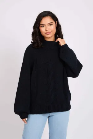 Unisex Sweat Shirt  Loose Fit Printed Hoodie Navy