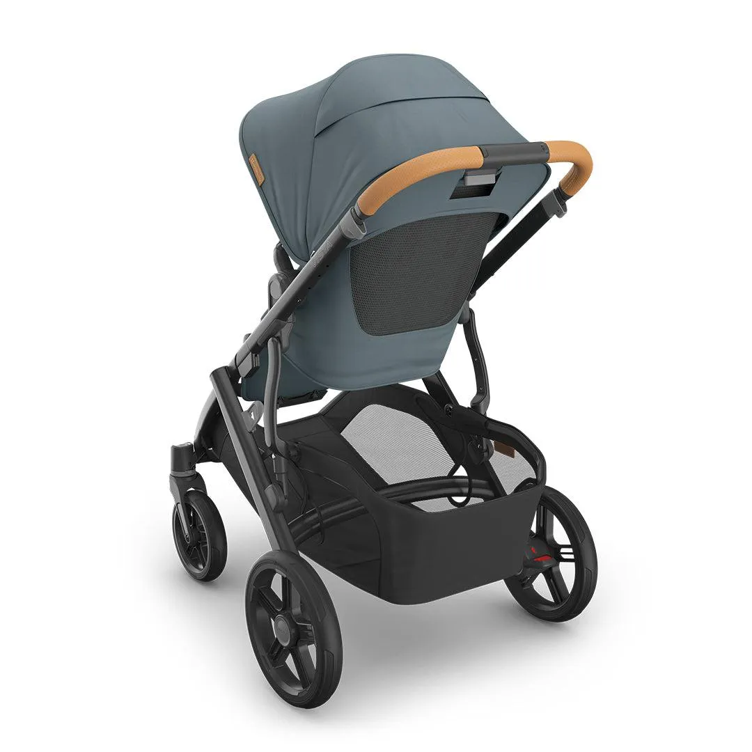 UPPAbaby Vista V3 in Dillan - Stone Blue with Mesa iSize Car Seat & Base
