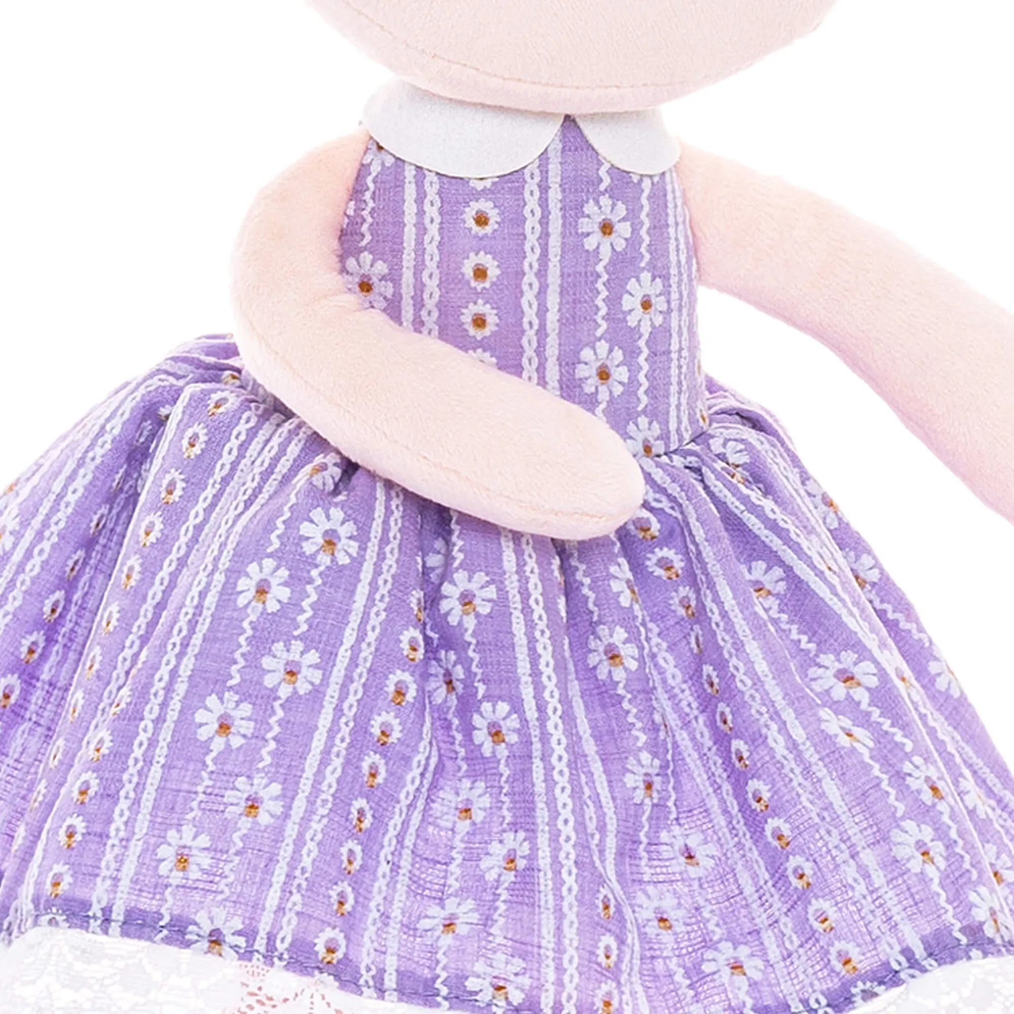 (US Only) Gloveleya 16-inch Baby Girl Gifts Plush Toy Daisy Doll Purple