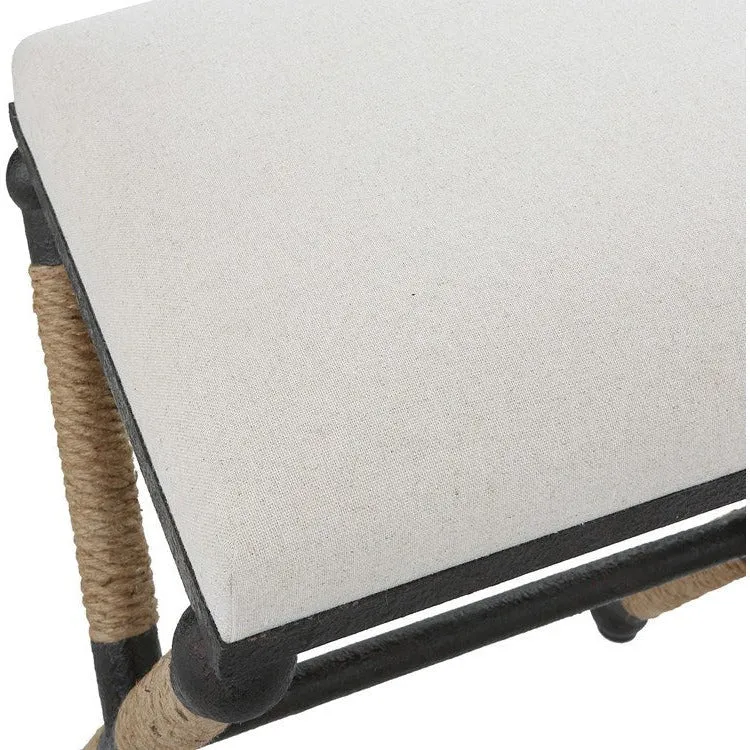 Uttermost Firth Oatmeal Performance Fabric Counter Stool
