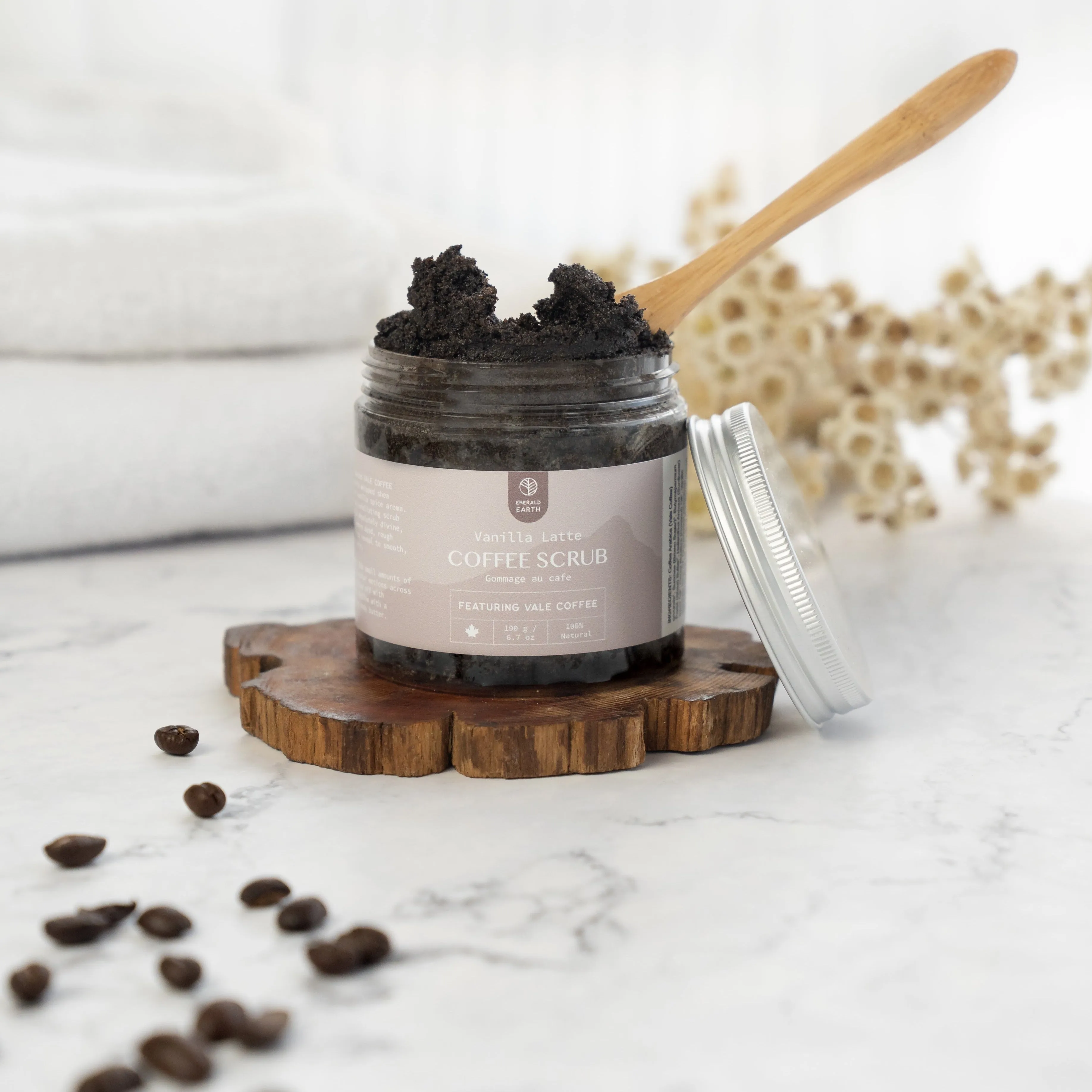 Vanilla Latte Coffee Scrub
