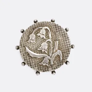 Victorian Lily of the Valley Brooch