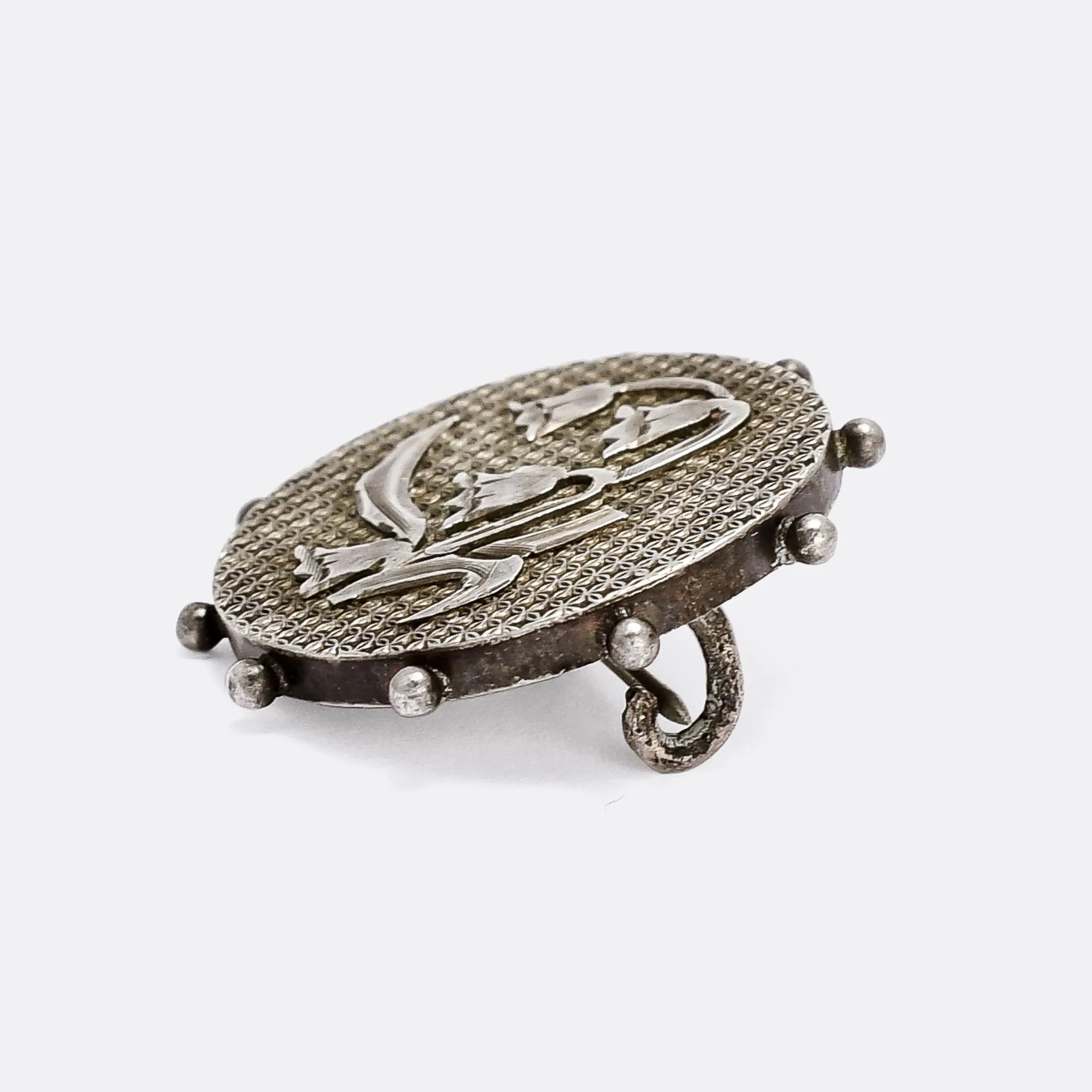Victorian Lily of the Valley Brooch