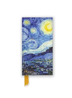 Vincent van Gogh: Starry Night (Foiled Slimline Journal) (Flame Tree Slimline Journals)