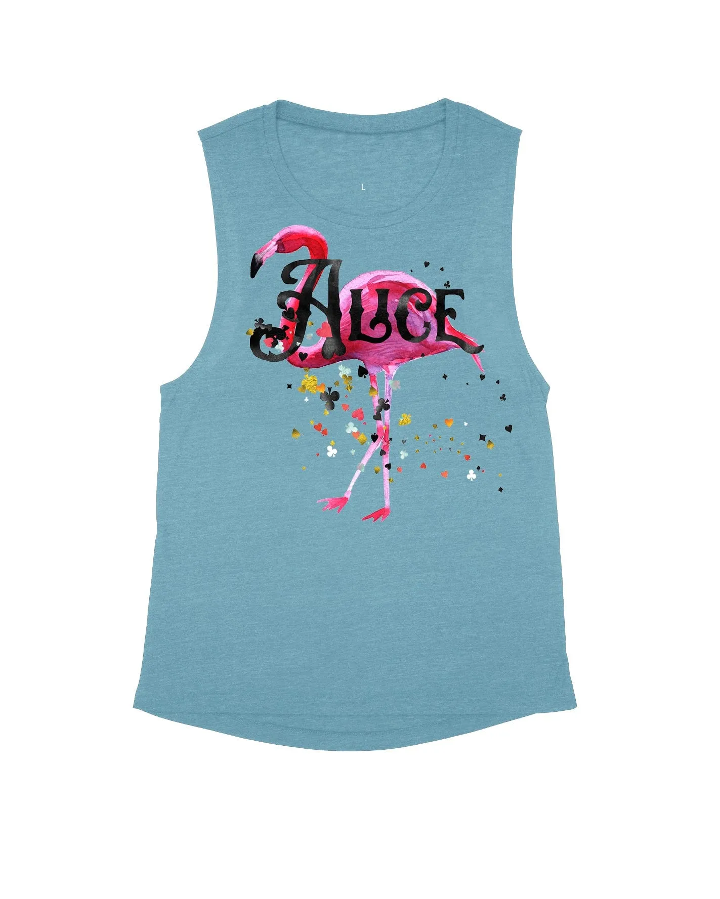 Vintage Alice Flamingo