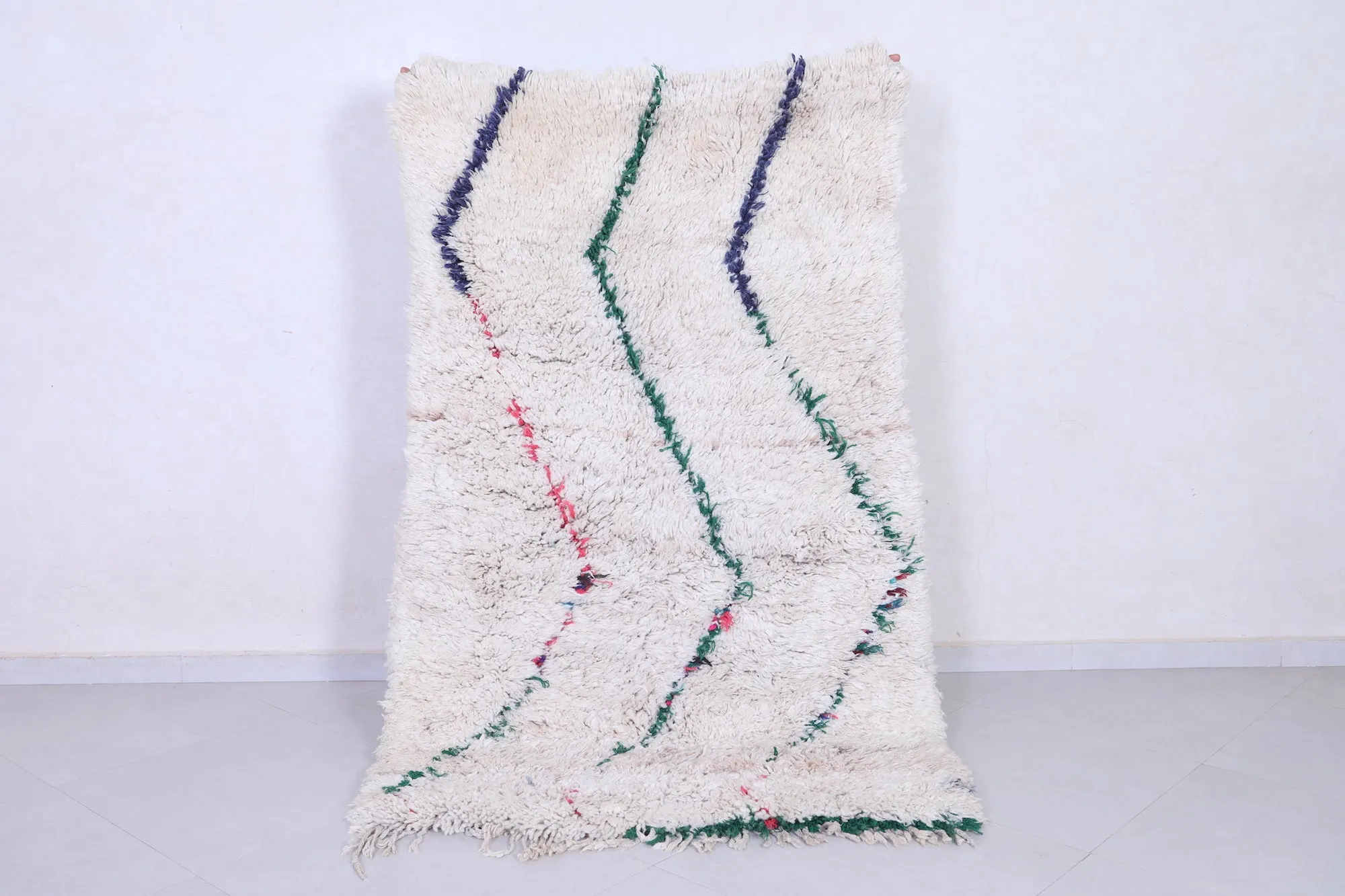 Vintage Berber Rug 4.1 X 6.5 Feet – Handwoven Moroccan Style