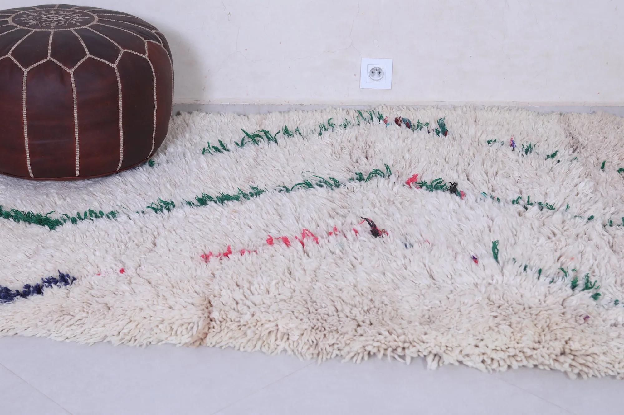 Vintage Berber Rug 4.1 X 6.5 Feet – Handwoven Moroccan Style