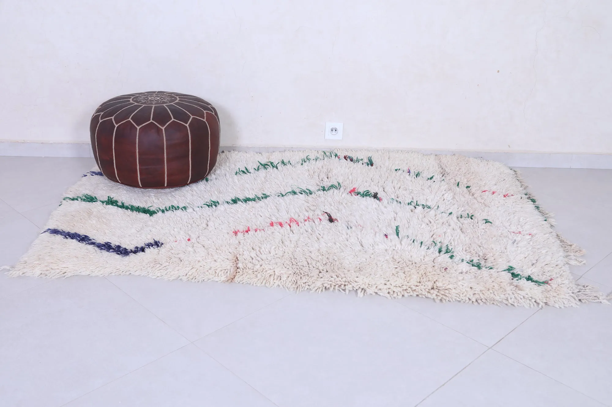 Vintage Berber Rug 4.1 X 6.5 Feet – Handwoven Moroccan Style