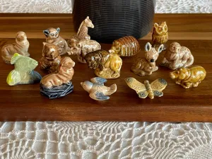 Vintage Wade Of England Animal Figurines
