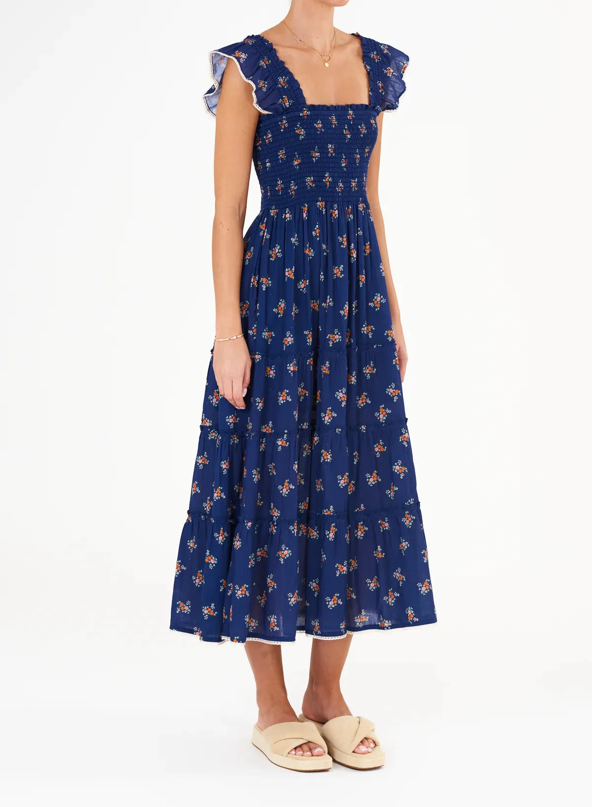 VIVI PRINT MAXI SUN DRESS
