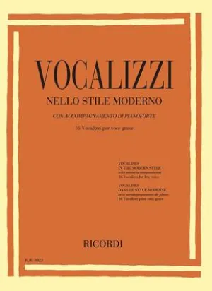 VOCALISES IN THE MODERN STYLE LOW