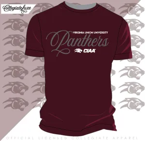 VUU | PANTHERS LOGO Maroon Unisex Tees (z) (DK)