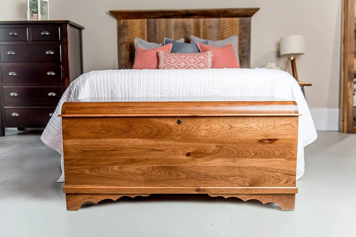 Waterfall Hickory Boston Cedar Hope Chest