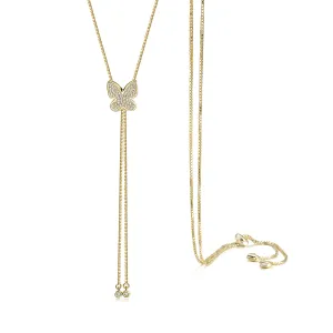 Whimsical Butterfly Necklace