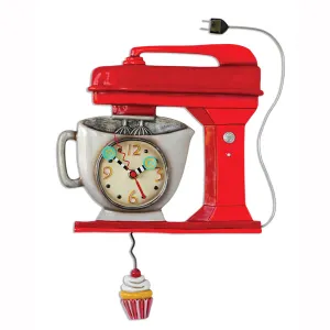 Whimsical Vintage Mixer Clock