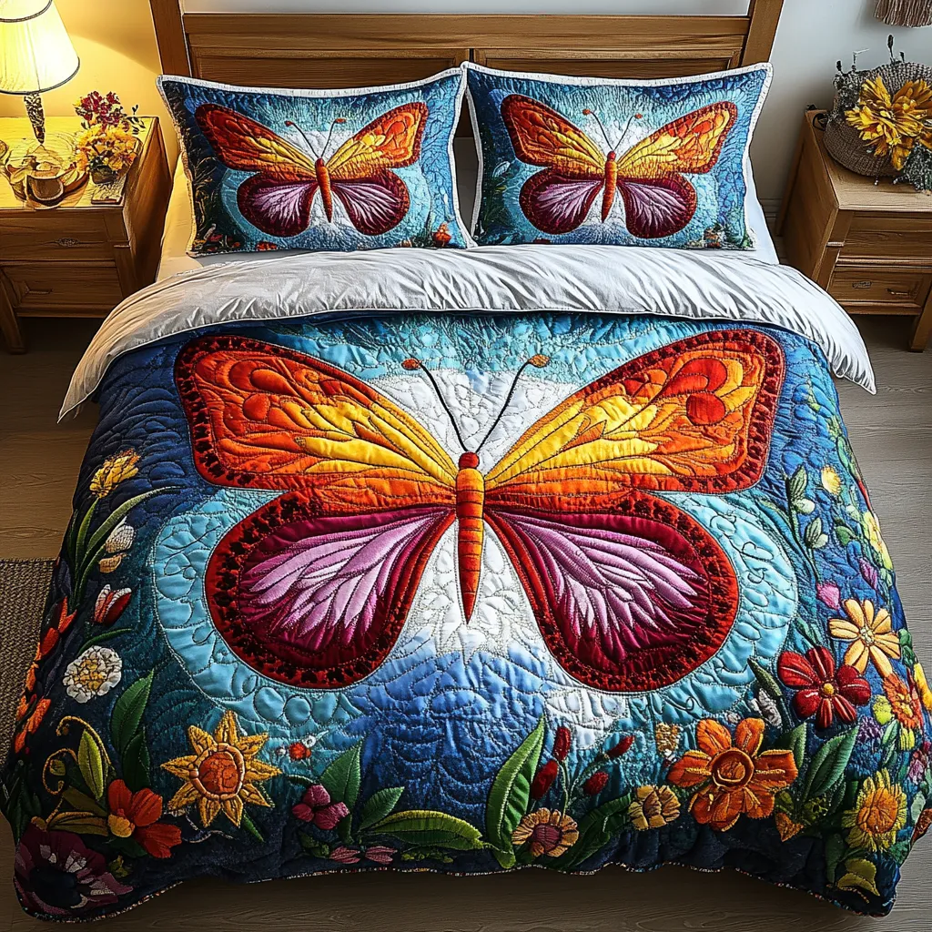 Whimsical Wings Duvet Cover Set NCU0PVL139