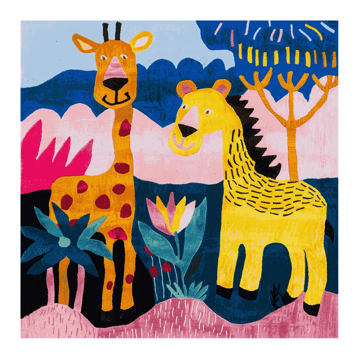 Wild & Whimsical Hand Tufted Rug
