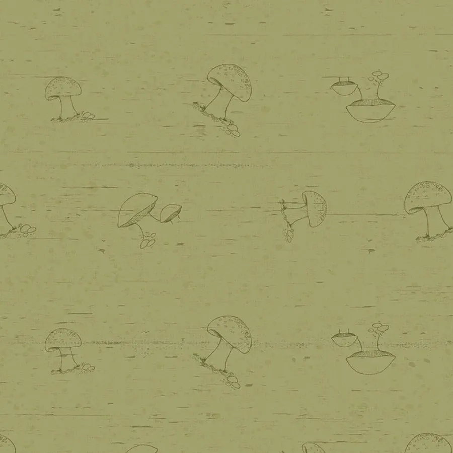 Wildwood - Olive Mushroom Tonal by Clothworks by the yard 3236