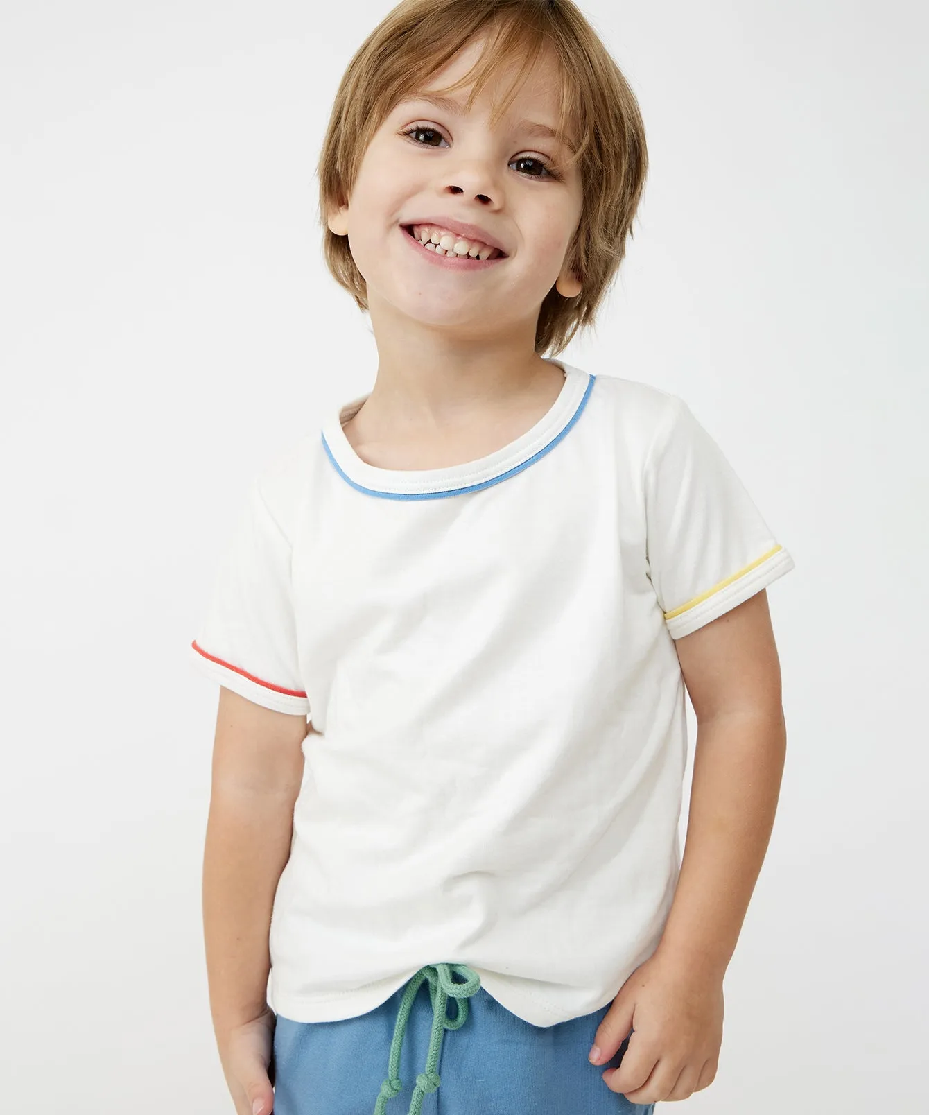 Willie Baby T-Shirt, Tri Piping