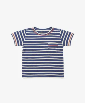Willie T-Shirt, Marine Stripe