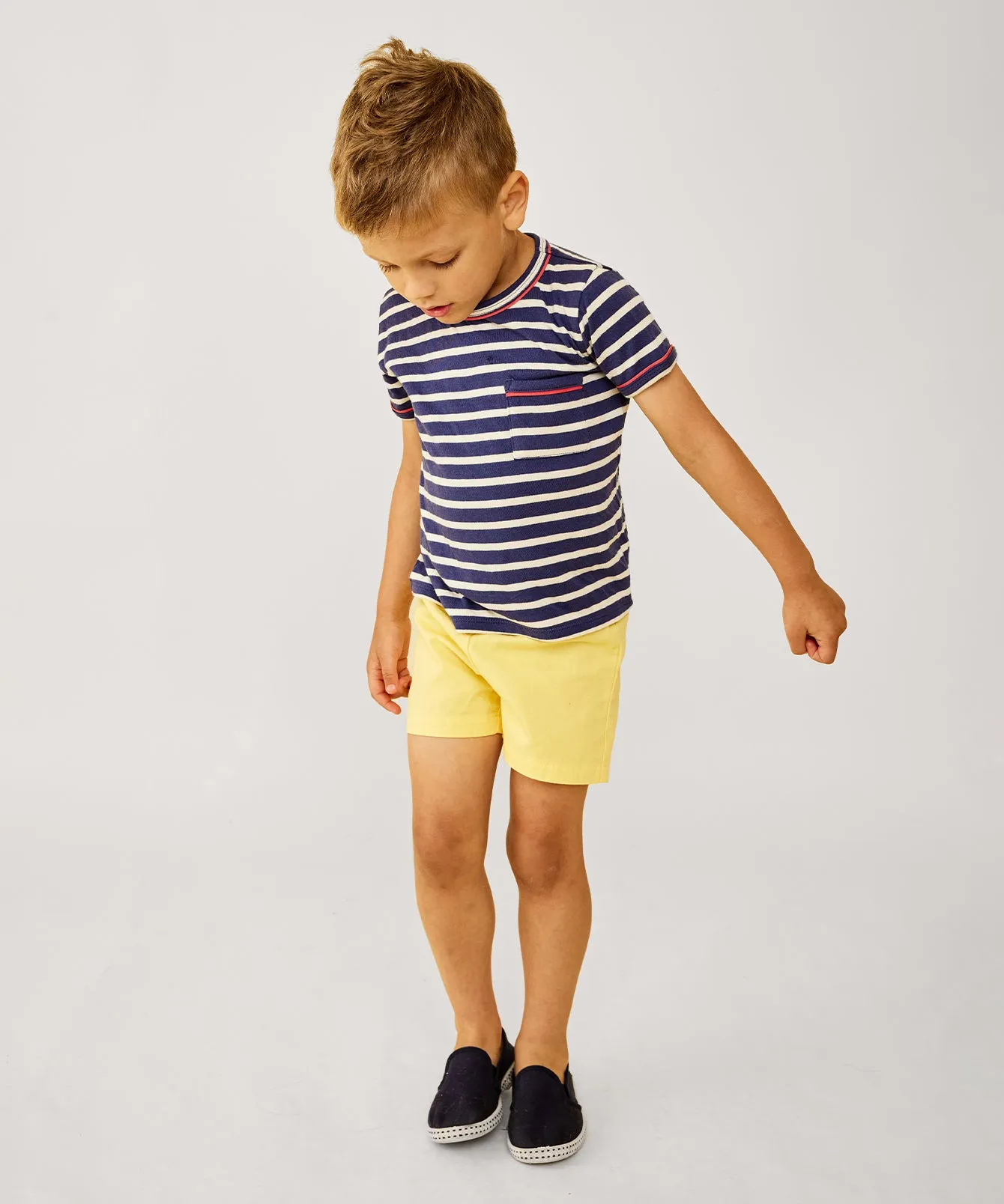 Willie T-Shirt, Marine Stripe