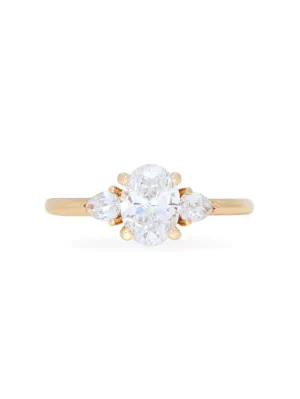Winged Diamond Ring