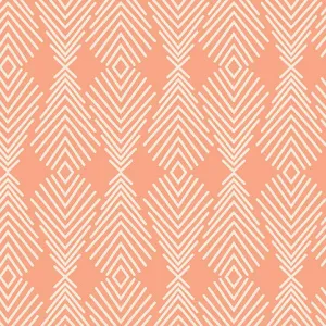 Winged Plumage in Apricot by Art Gallery Fabrics