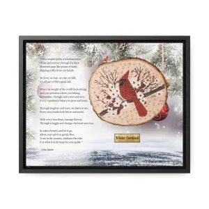 Winter Cardinal Art Print