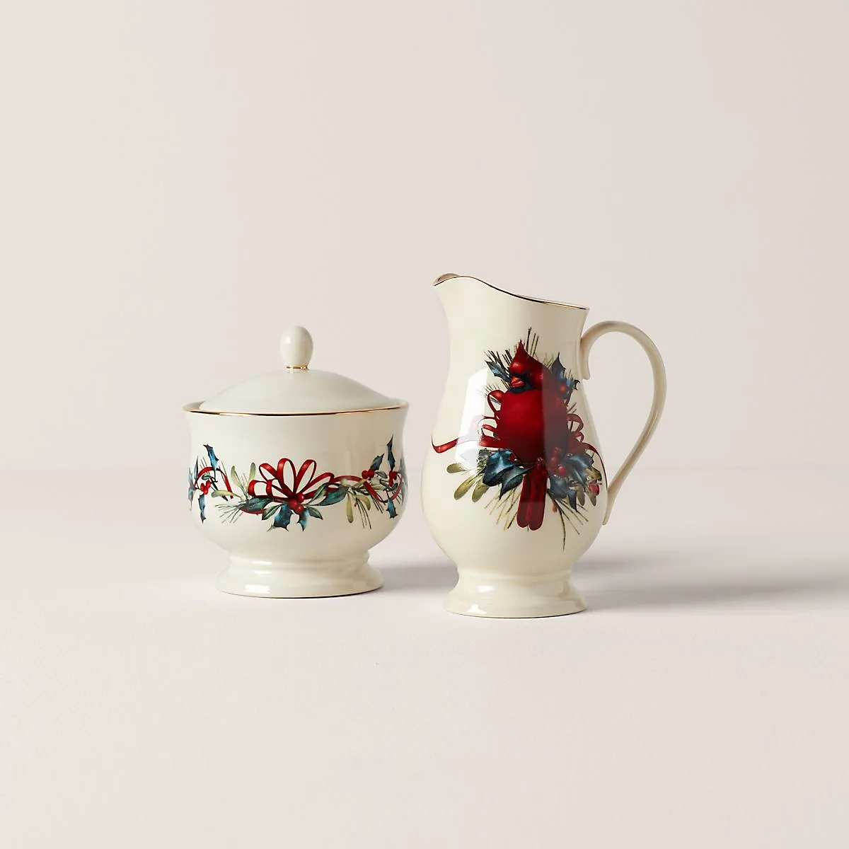 Winter Greetings Sugar & Creamer Set