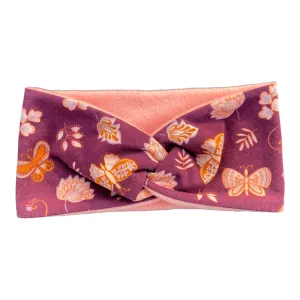 Winter Headbands - Mauve Butterfly