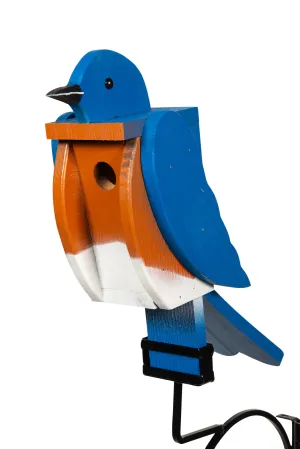 Wooden Bird Shaped Birdhouses