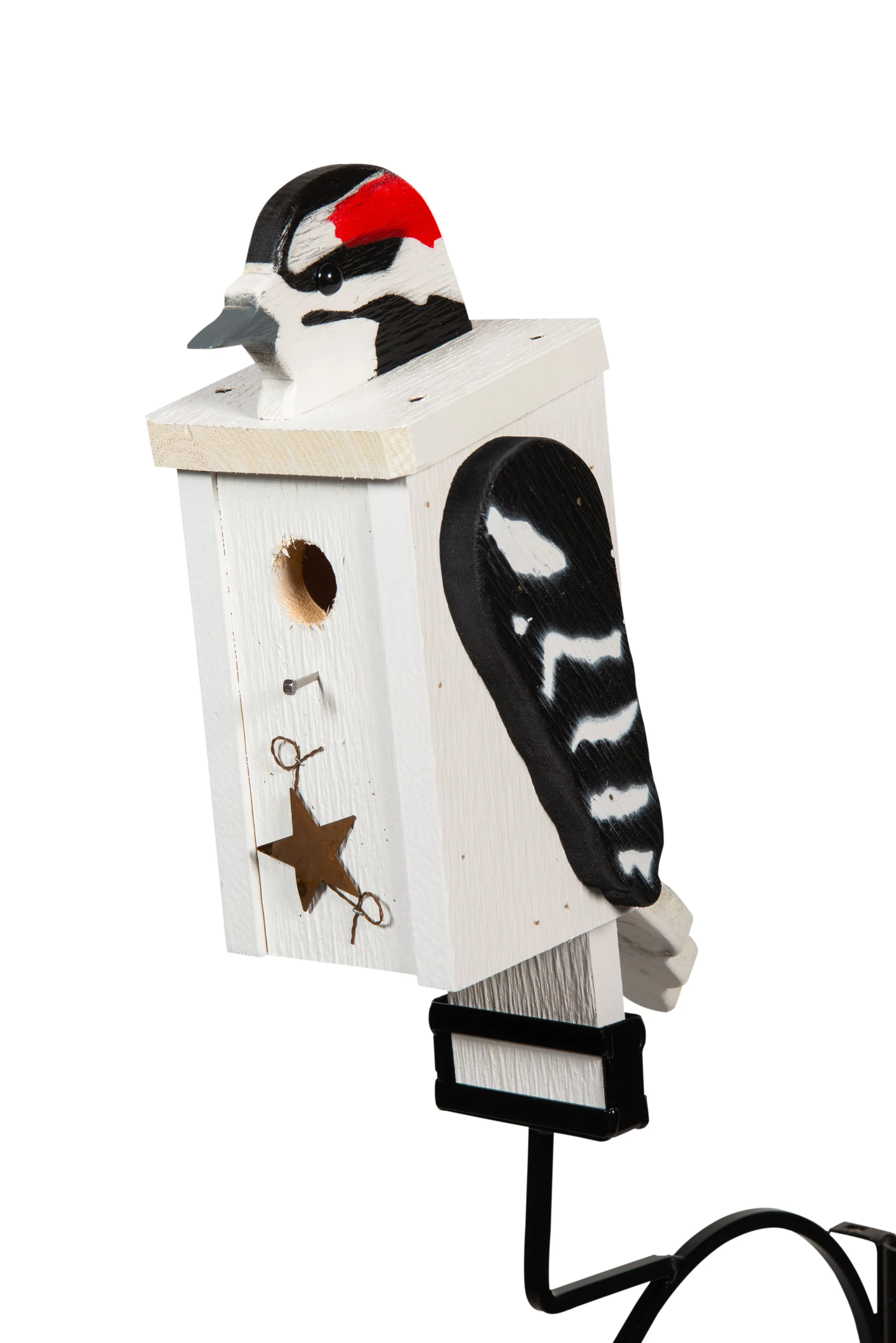 Wooden Bird Shaped Birdhouses