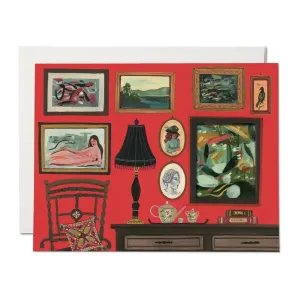 Work Of Art Greeting Card - Red Cap Cards