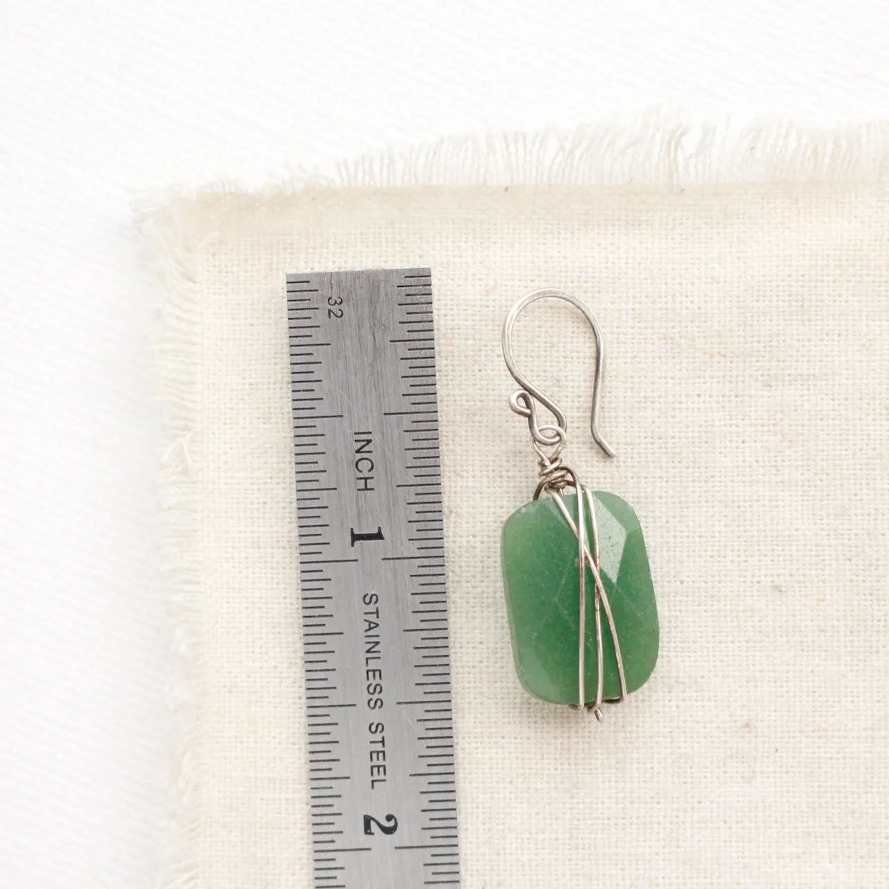 Wrapped Green Aventurine