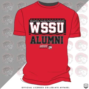 WSSU | 90s ALUMNI Red Unisex Tees (**)